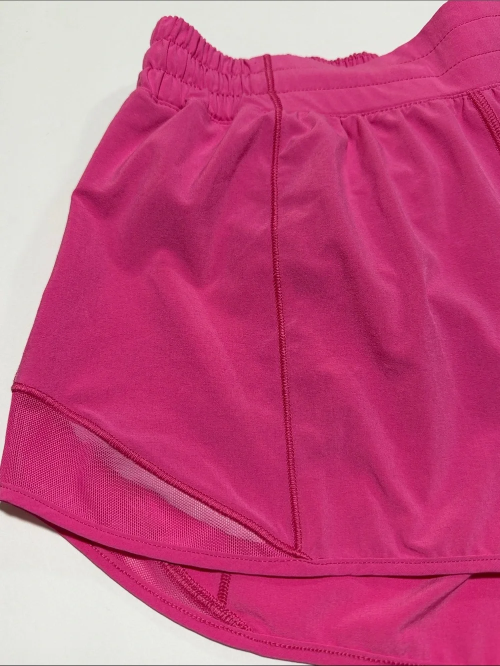 lululemon athletica Bright Hot Pink Run Shorts 8 - Picture 5 of 13